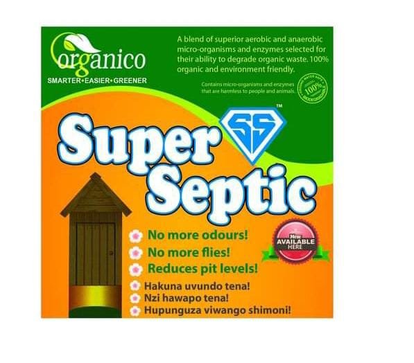 Organic super septic -pit toilets
