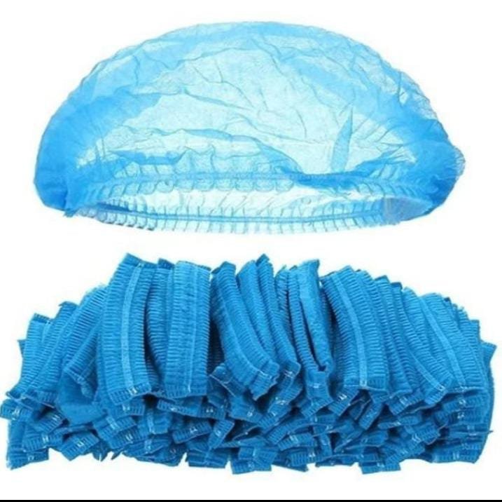Disposable Hairnets Blue