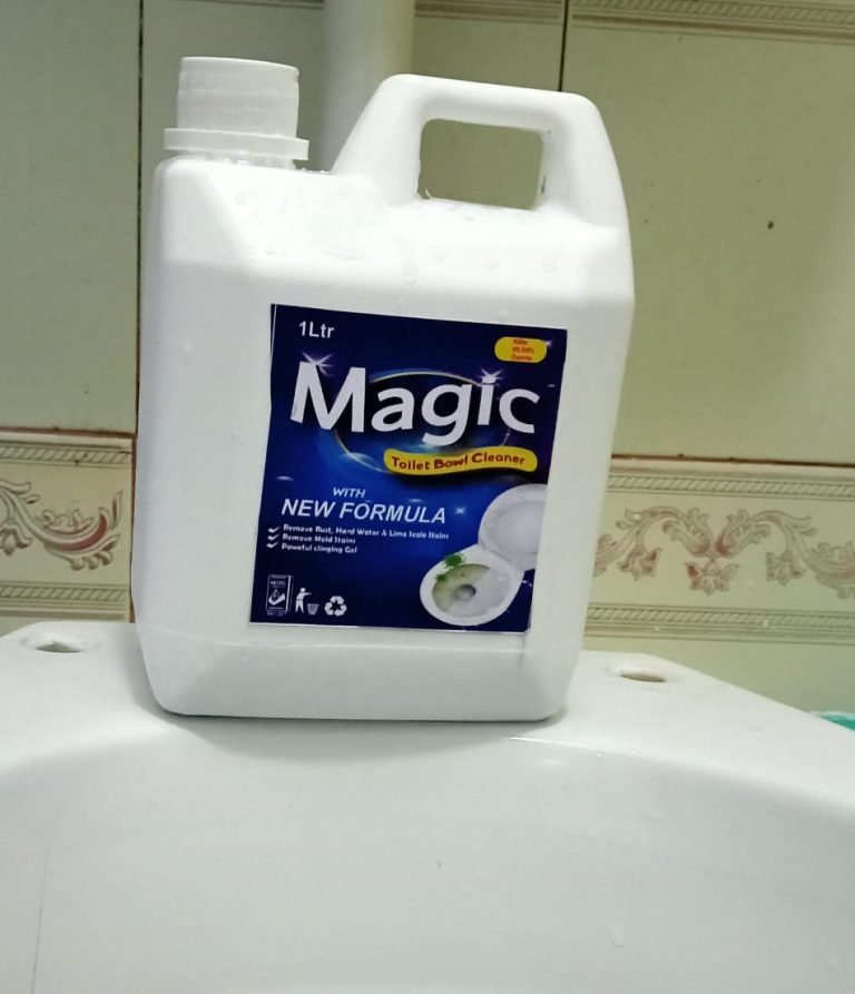 Magic Toilet Bowl Cleaner – Fast-Acting Stain Remover and Germ Eliminator